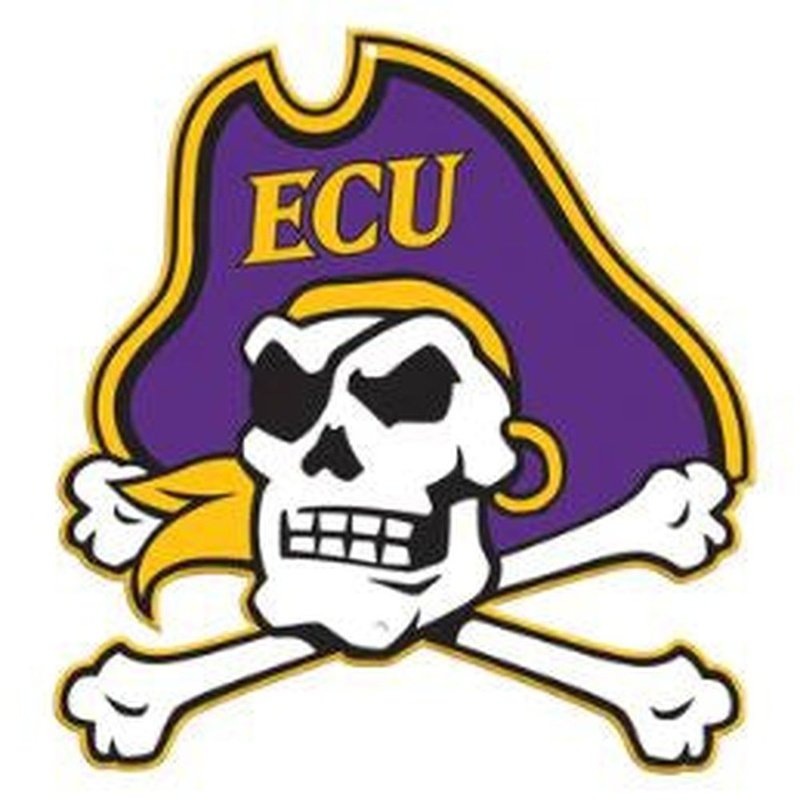 East Carolina Pirates Black ECU Pirate Garden Flag