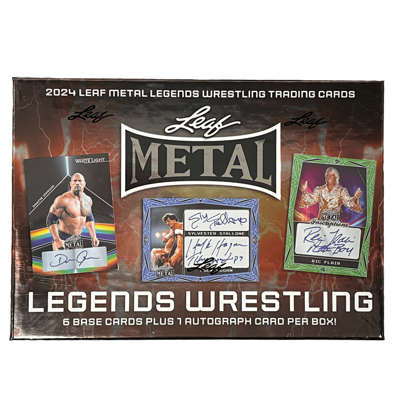 2024 Leaf Metal Legends Wrestling Hobby Box CARDIACS Sports & Memorabilia