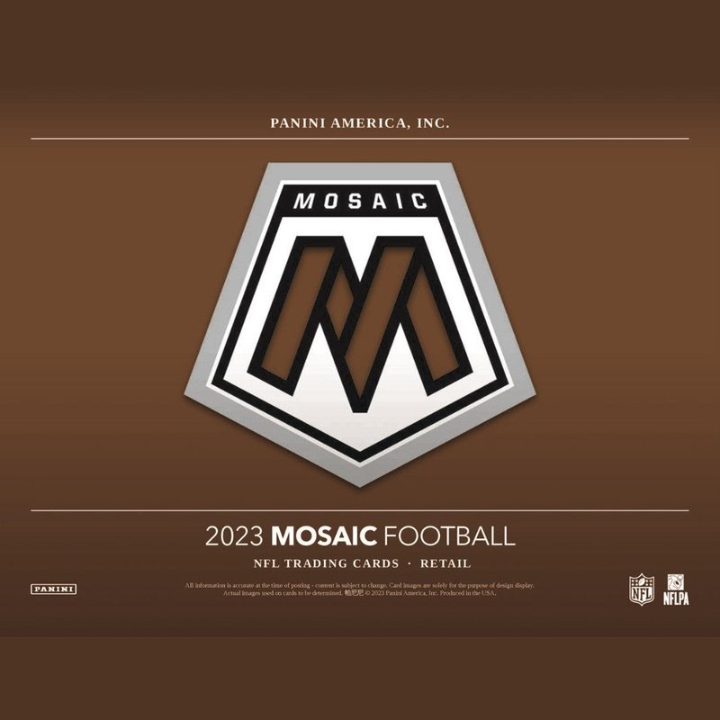 2023 Panini Mosaic Choice Football Retail Box – CARDIACS Sports