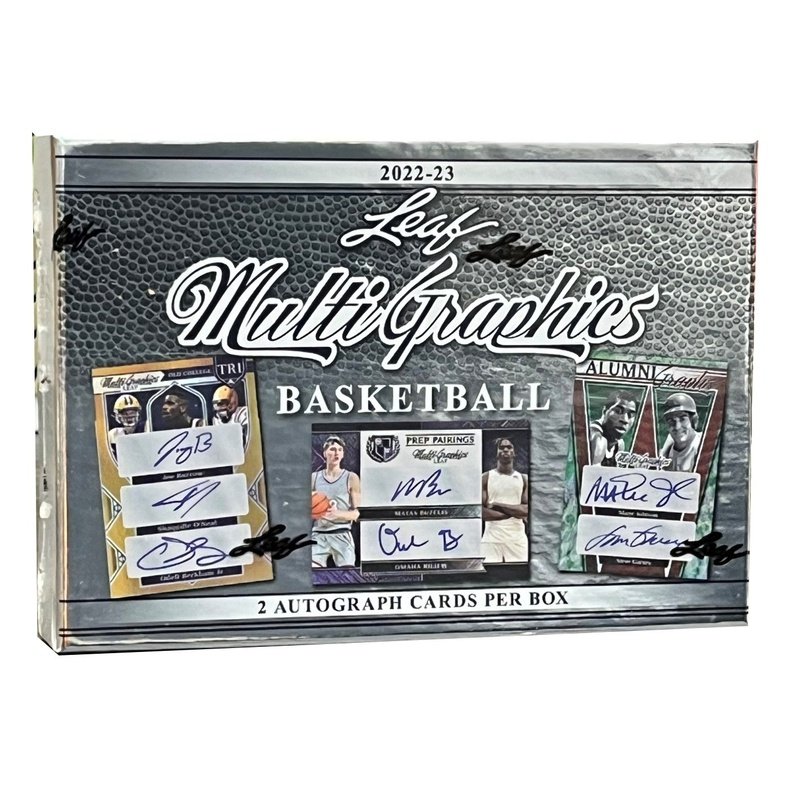 2022-23 Leaf Autographed Jersey Basketball Edition Box