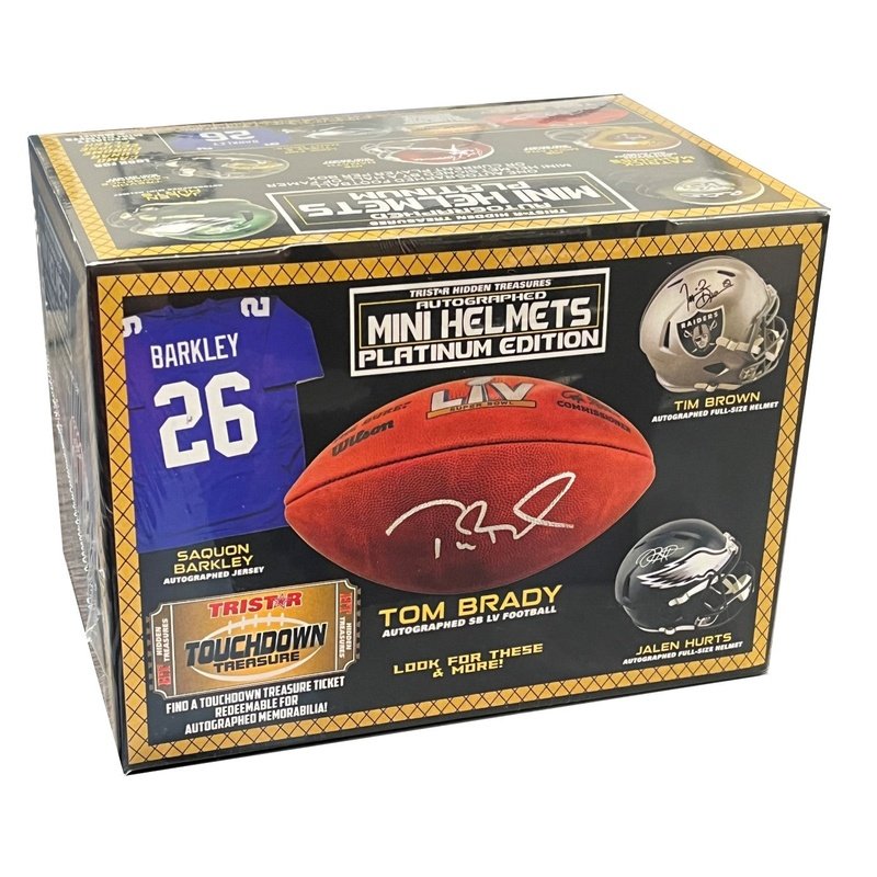 Autographed Football Mini Helmet Mystery Box