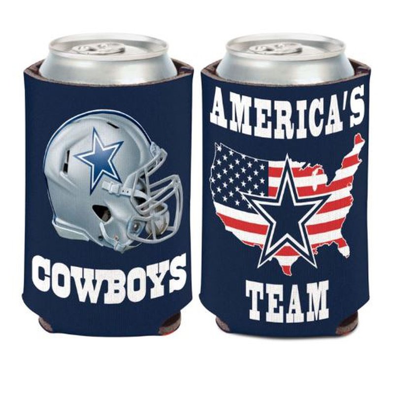 Dallas Cowboys Football 12 Ounce Can Cooler Koozie