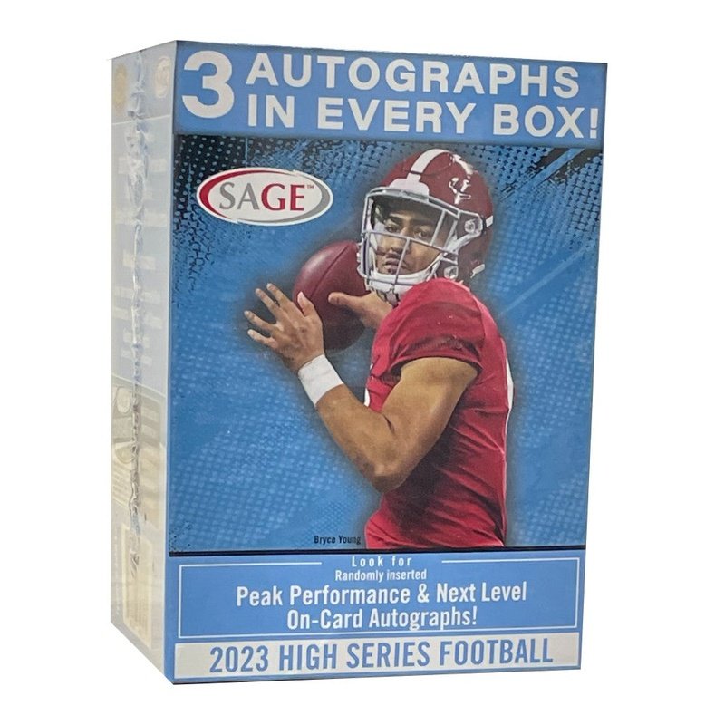 2023 Sage NFL Football Draft Picks LOW Series Blaster Box with 3