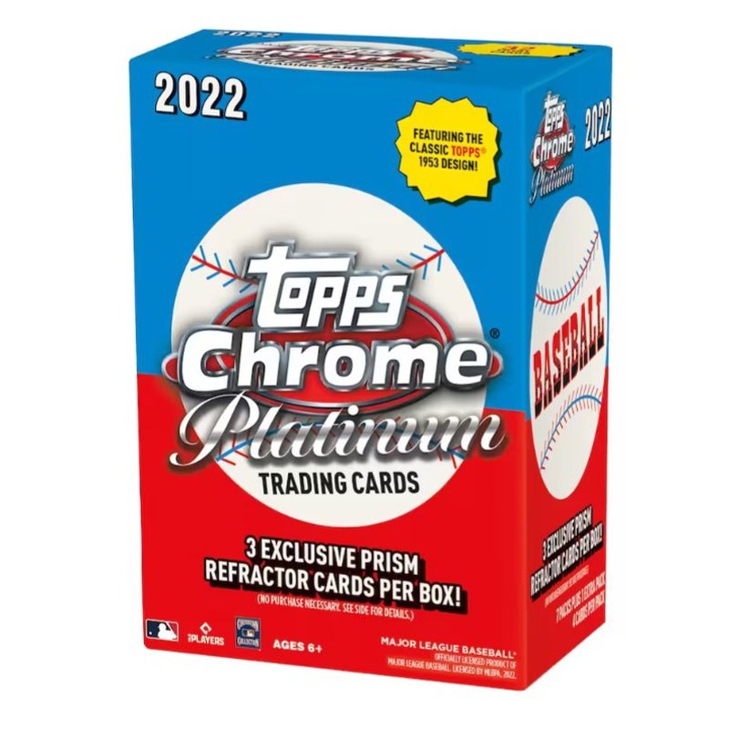 2022 Topps Chrome Baseball Blaster Box 