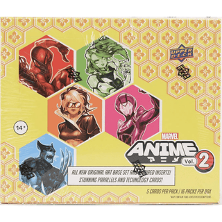 2023 Upper Deck Marvel Anime Vol 2 Hobby Box