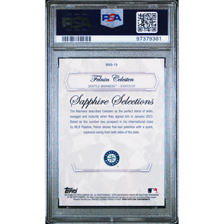 Felnin Celesten 2023 Bowman Chrome Sapphire Edition Sapphire Selections #BSS13 PSA 9