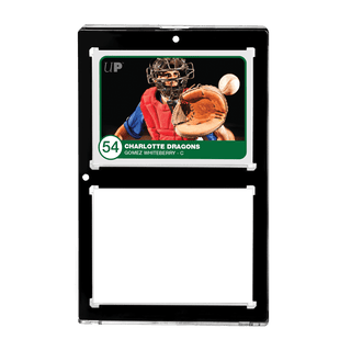 35PT 2-Card Black Border UV ONE-TOUCH Magnetic Holder