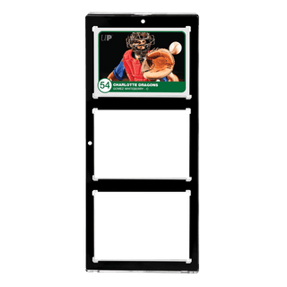 35PT 3-Card Black Border UV ONE-TOUCH Magnetic Holder