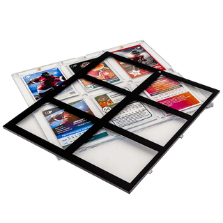 35PT 6-Card Black Border UV ONE-TOUCH Magnetic Holder