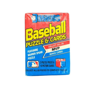 1989 Donruss Baseball Puzzle and Cards Pack