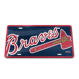 Show off your Atlanta Braves pride on the open road with this officially licensed Specialty Acrylic License Plate. Crafted from durable acrylic and proudly made in America, it's the perfect way to finish off your ride. With an array of designs to choose from, there's something for every fan!