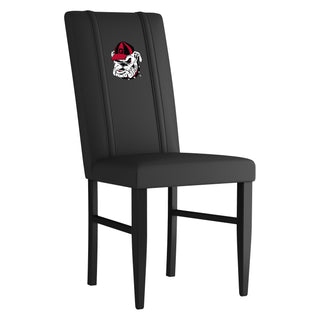 Side Chair 2000 with Georgia Pinstripe Bulldog Head Logo Set of 2