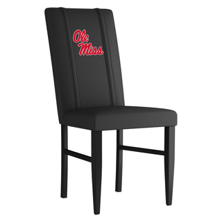 Side Chair 2000 with Mississippi Rebels Logo Set of 2