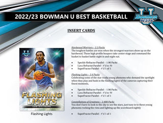 2022-23 Bowman University Best Basketball Hobby Mini Box