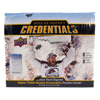 2022-23 Upper Deck Credentials Hockey Hobby Box