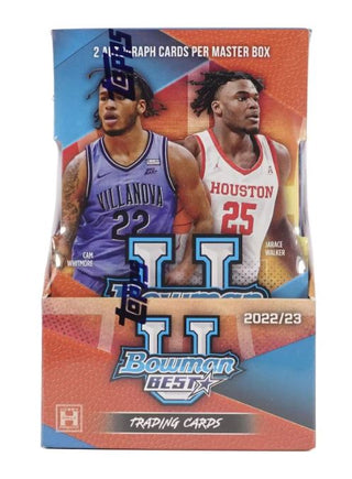 2022-23 Bowman University Best Basketball Hobby Master Box