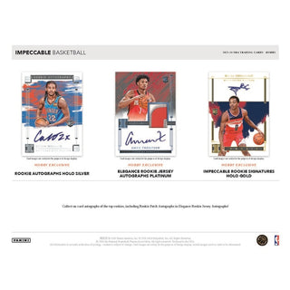 2023-24 Panini Impeccable Basketball Hobby Box Pre-Sale