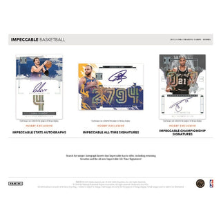 2023-24 Panini Impeccable Basketball Hobby Box Pre-Sale