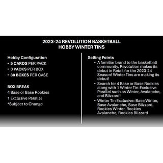 2023-24 Panini Revolution Hobby Tin Pre-Sale