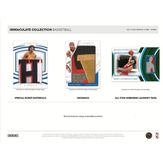 2023-24 Panini Immaculate Basketball Hobby Box PRE-SALE