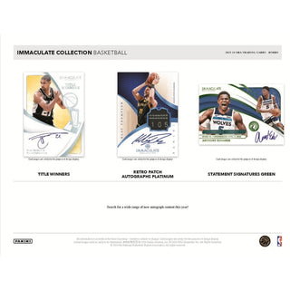 2023-24 Panini Immaculate Basketball Hobby Box PRE-SALE