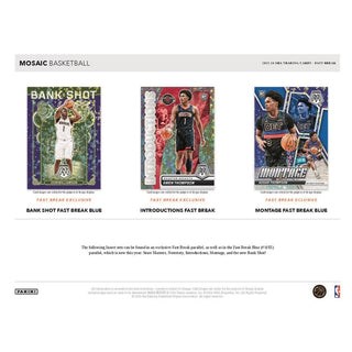 2023-24 Panini Mosaic Basketball Fast Break Box PRE-SALE