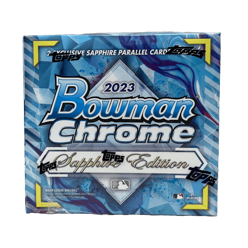 2023 Bowman Chrome Sapphire Baseball Hobby Box – CARDIACS Sports ...