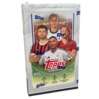 2024-25 Topps UEFA Club Competitions Soccer Hobby Box