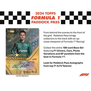 2024 Topps Paddock Pass Formula 1 Racing Hobby Box PRE-SALE