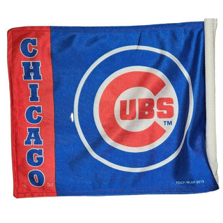 Car Flag: Chicago Cubs