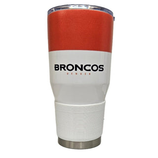 Tumbler: Denver Broncos- Stainless, 30 OZ