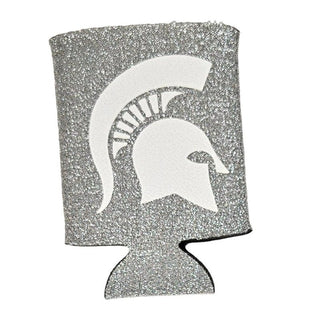 Koozie: Michigan State Spartans - Silver