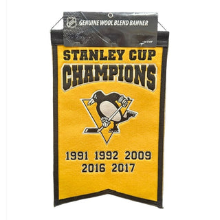 Banner: Penguins Champions