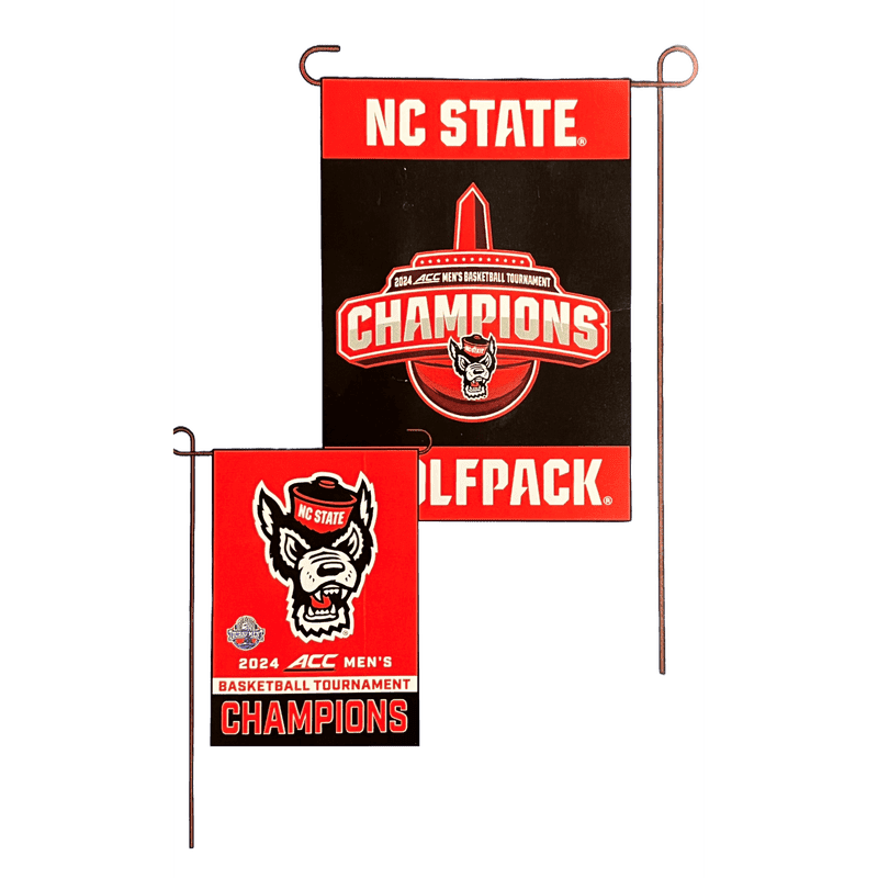 Garden Flag NC State 2024 ACC Mens Basketball Tournament Champs