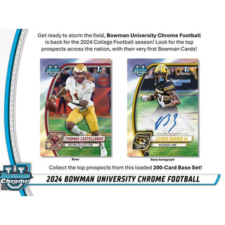 2024 Bowman University Chrome Football Monster Box PRE-SALE