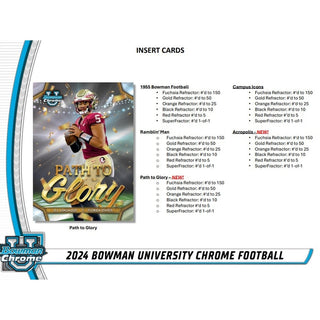 2024 Bowman Chrome University Football Breaker Delight PRE-SALE