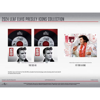 2024 Leaf Elvis Presley Icons Collection