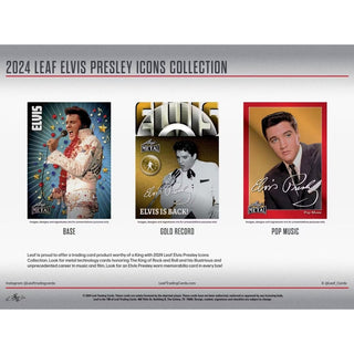 2024 Leaf Elvis Presley Icons Collection