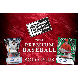 2024 Leaf Press Pass Premium Baseball Solo Pack