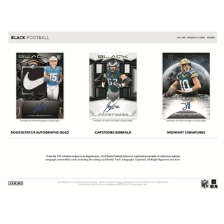 2024 Panini Black Hobby Box