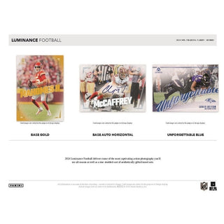 2024 Panini Luminance Football Hobby Box Pre-Sale