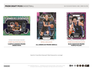 2024 Panini College Basketball Prizm Draft Picks Hobby Blaster