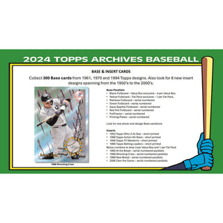 2024 Topps Archives Blaster Box