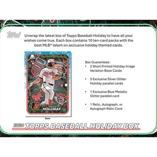 2024 Topps Holiday Mega Baseball Box