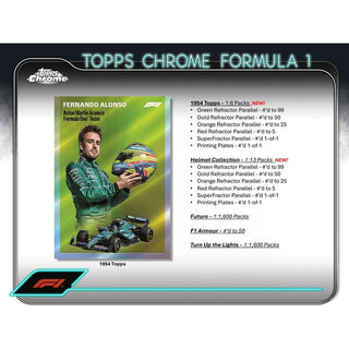 2024 Topps Chrome Formula 1 Hobby Lite Pack