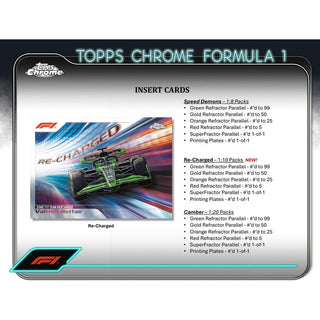 2024 Topps Chrome Formula 1 Hobby Lite Pack