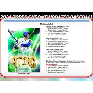 2024 Topps Chrome Update Series Baseball Jumbo Hobby Box