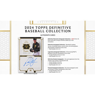 2024 Topps Definitive Baseball Hobby Box