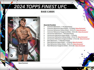 2024 Topps Finest UFC Value Box