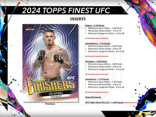 2024 Topps Finest UFC Value Box